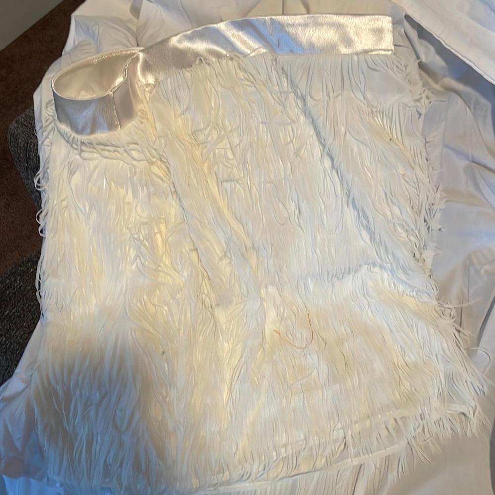 Skirt, fringed, great movement, size 14 misses